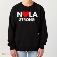 Nola Strong New Orleanssupport Never Forget Nola Strong Women's Sweatshirt thumb 0