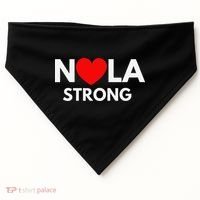 Nola Strong New Orleanssupport Never Forget Nola Strong USA-Made Doggie Bandana thumb 0
