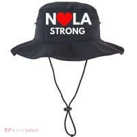Nola Strong New Orleanssupport Never Forget Nola Strong Bucket Hat thumb 0