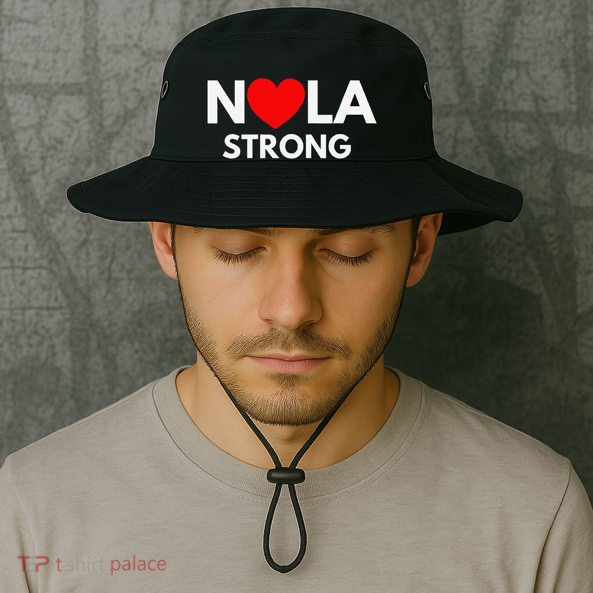 Nola Strong New Orleanssupport Never Forget Nola Strong Bucket Hat