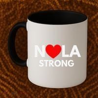 Nola Strong New Orleanssupport Never Forget Nola Strong Coffee Mug thumb 2