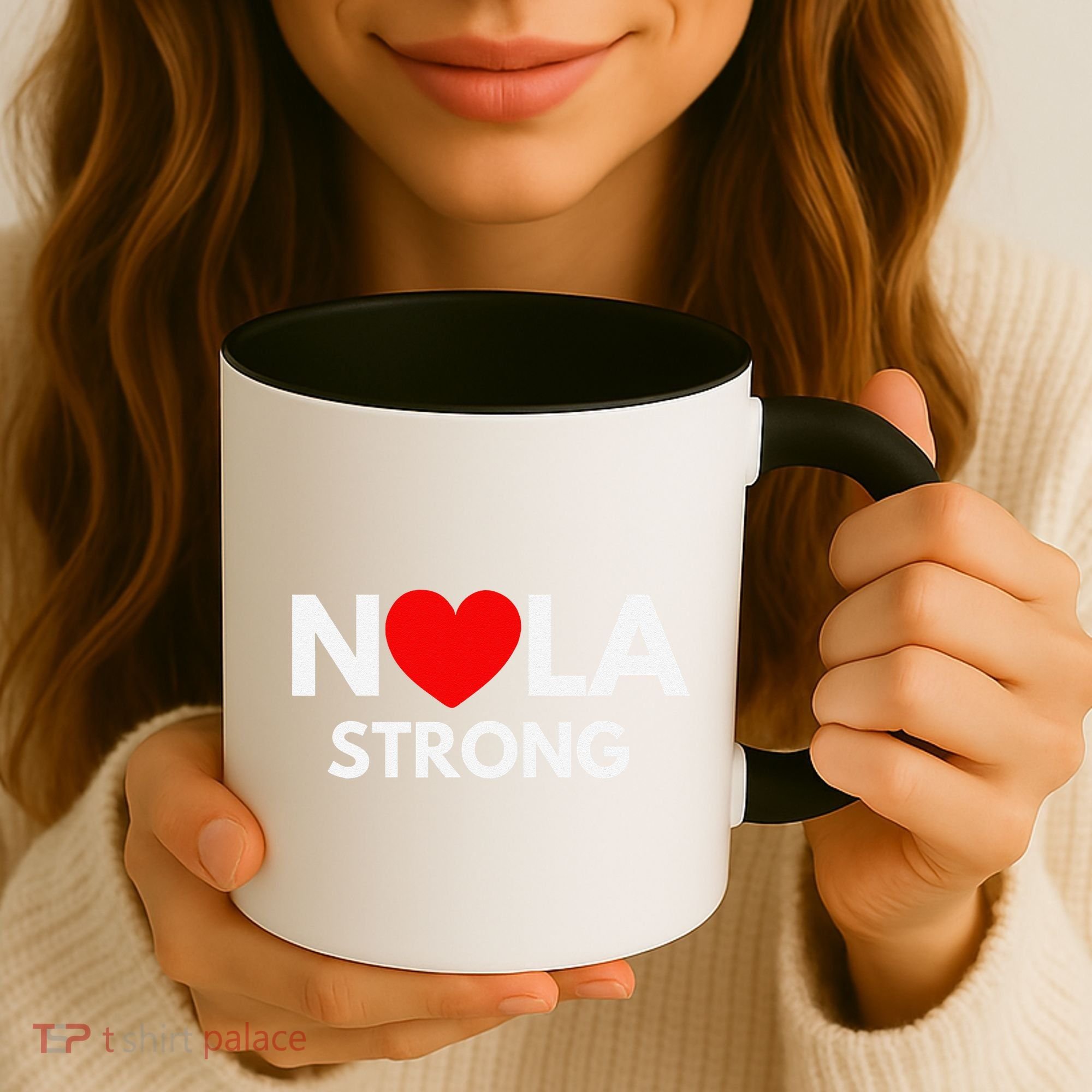 Nola Strong New Orleanssupport Never Forget Nola Strong Coffee Mug