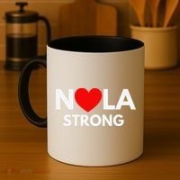 Nola Strong New Orleanssupport Never Forget Nola Strong Coffee Mug thumb 4