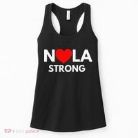 Nola Strong New Orleanssupport Never Forget Nola Strong Women's Tank Top thumb 0