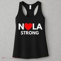 Nola Strong New Orleanssupport Never Forget Nola Strong Women's Tank Top thumb 3
