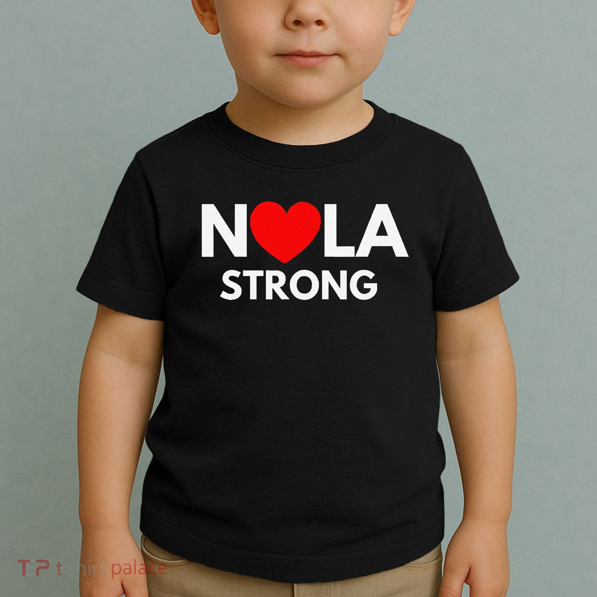 Nola Strong New Orleanssupport Never Forget Nola Strong Toddler T-Shirt