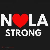 Nola Strong New Orleanssupport Never Forget Nola Strong Women's Long Sleeve Shirt thumb 2