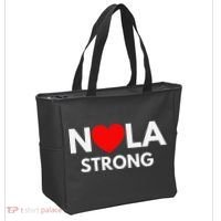 Nola Strong New Orleanssupport Never Forget Nola Strong Tote Bag thumb 2