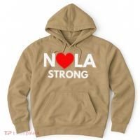 Nola Strong New Orleanssupport Never Forget Nola Strong Hoodie thumb 0