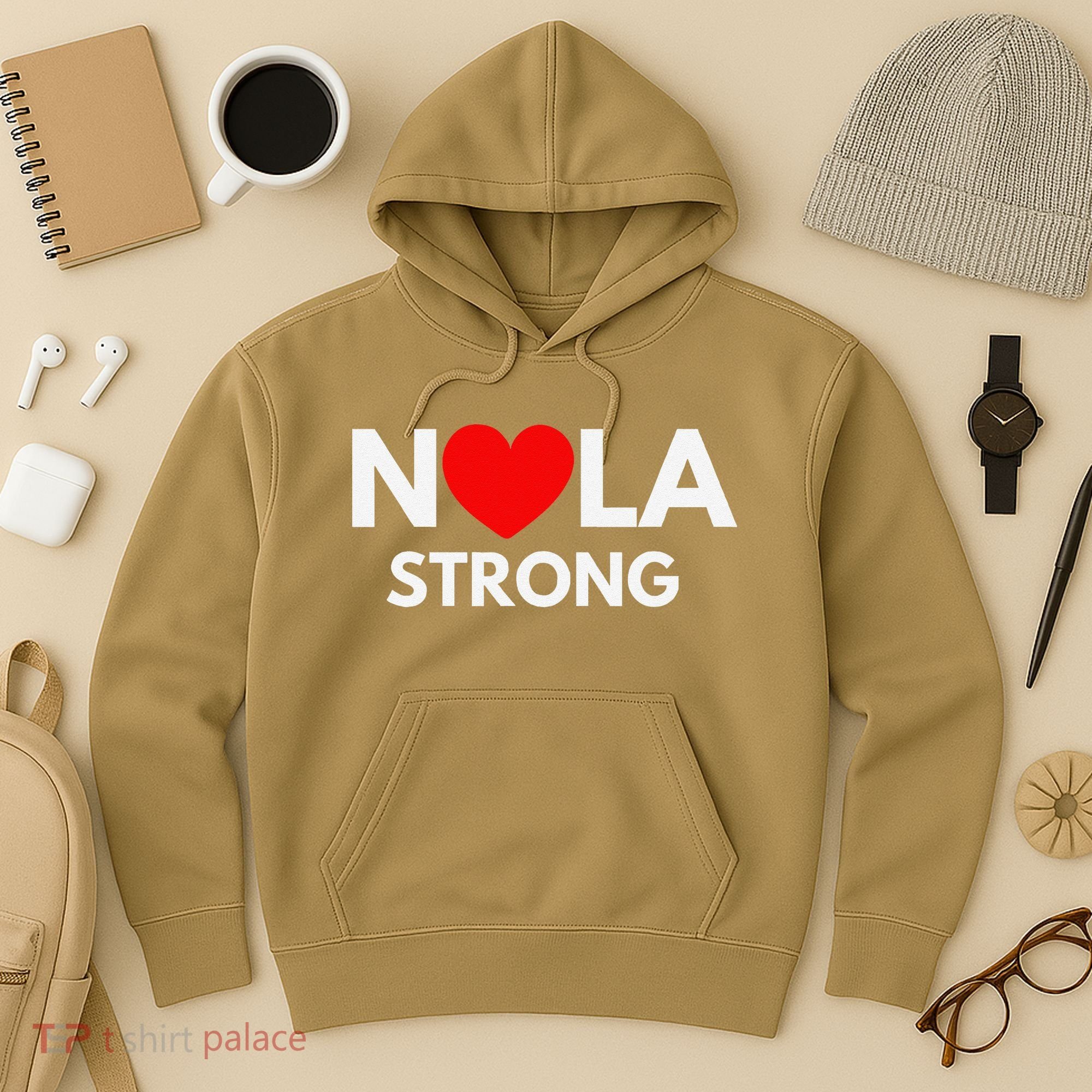 Nola Strong New Orleanssupport Never Forget Nola Strong Hoodie