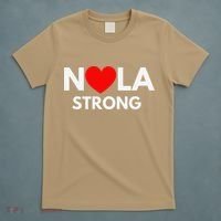 Nola Strong New Orleanssupport Never Forget Nola Strong T-Shirt thumb 5