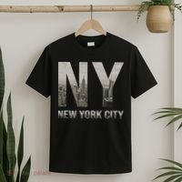 Nyc Skylines New York City That Never Sleeps Gift T-Shirt thumb 2