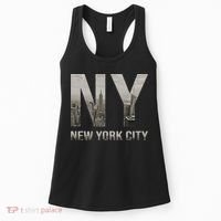 Nyc Skylines New York City That Never Sleeps Gift Women's Tank Top thumb 0