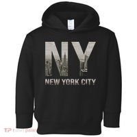 Nyc Skylines New York City That Never Sleeps Gift Toddler Hoodie thumb 0