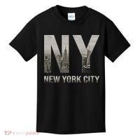Nyc Skylines New York City That Never Sleeps Gift Kids T-Shirt thumb 0