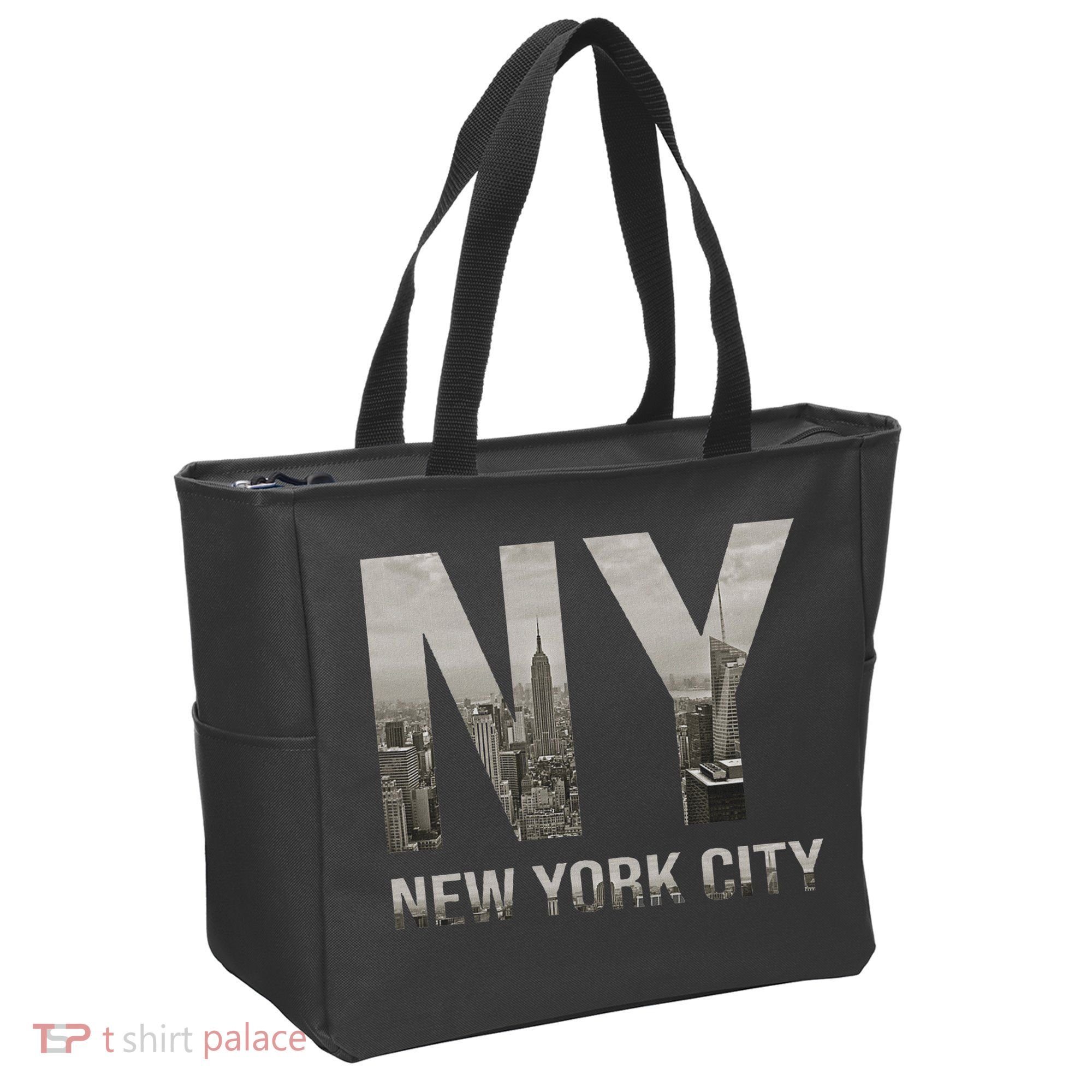 Nyc Skylines New York City That Never Sleeps Gift Tote Bag