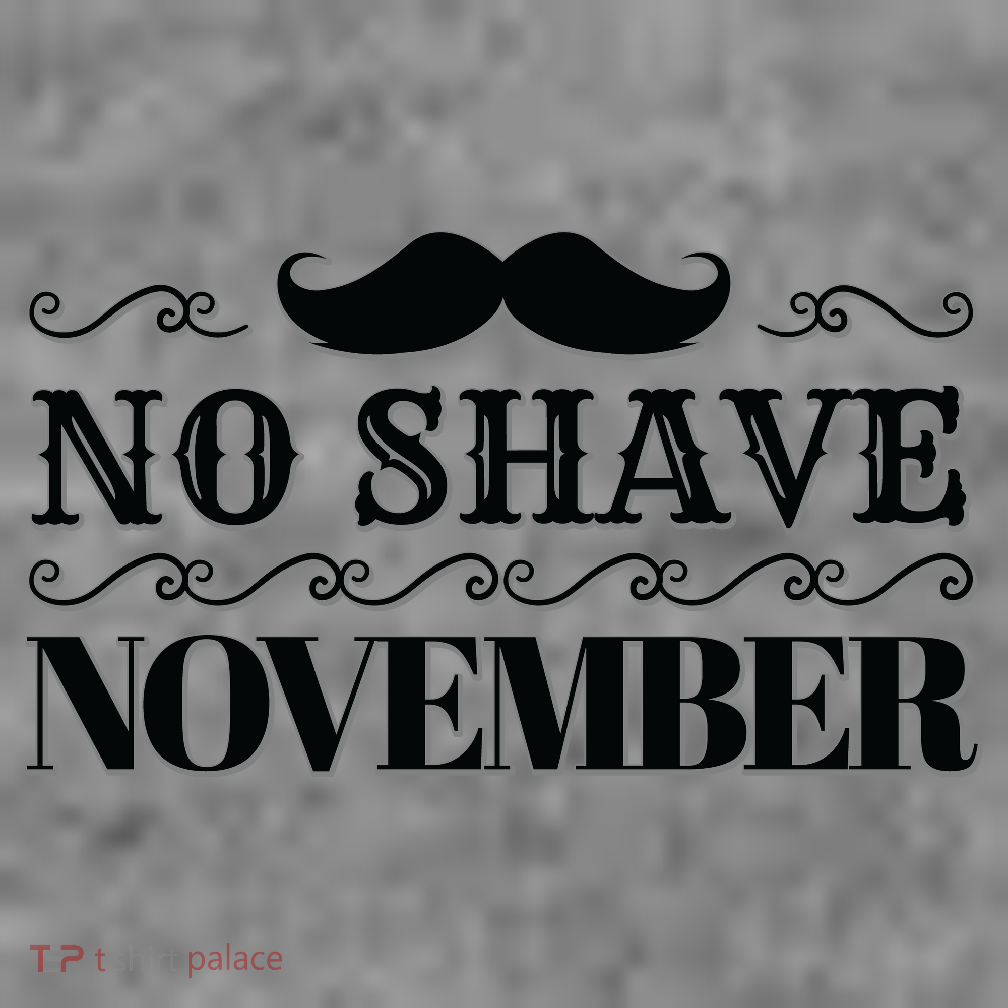 No Shave November Mustache Funny Toddler Hoodie