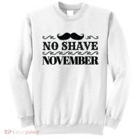 No Shave November Mustache Funny Sweatshirt thumb 0