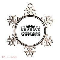 No Shave November Mustache Funny Ornament thumb 0