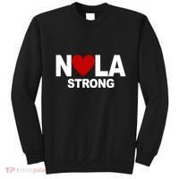 Nola Strong New Orleans Support Never Forget Sweatshirt thumb 0