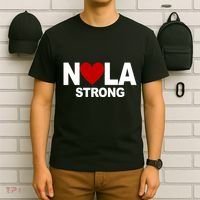 Nola Strong New Orleans Support Never Forget T-Shirt thumb 6