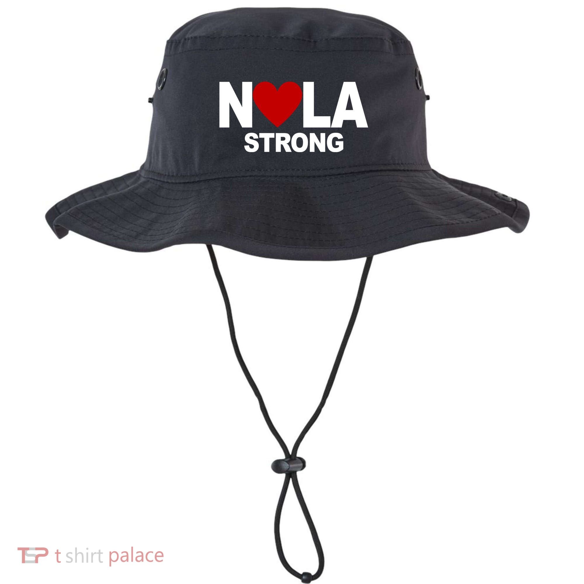 Nola Strong New Orleans Support Never Forget Bucket Hat