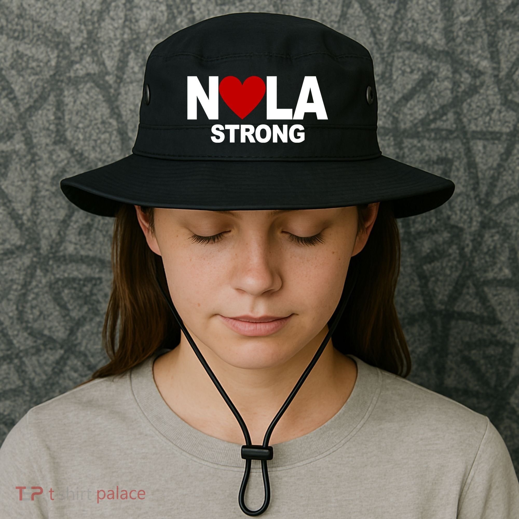 Nola Strong New Orleans Support Never Forget Bucket Hat