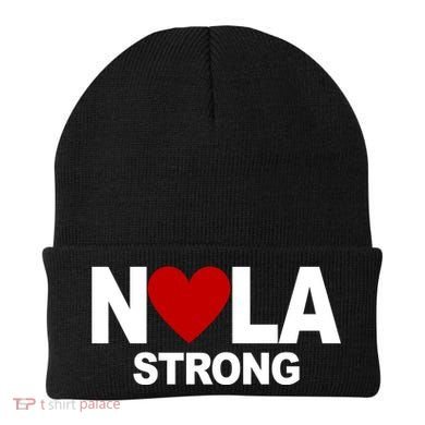 Nola Strong New Orleans Support Never Forget Beanie