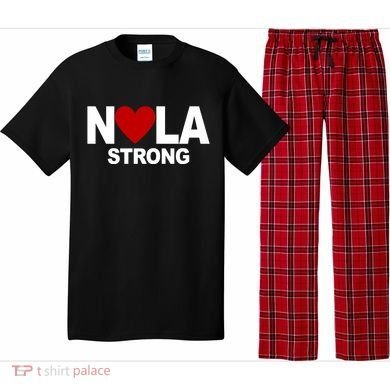 Nola Strong New Orleans Support Never Forget Pajama Set
