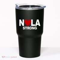 Nola Strong New Orleans Support Never Forget Tumbler thumb 0