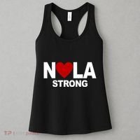 Nola Strong New Orleans Support Never Forget Women's Tank Top thumb 3