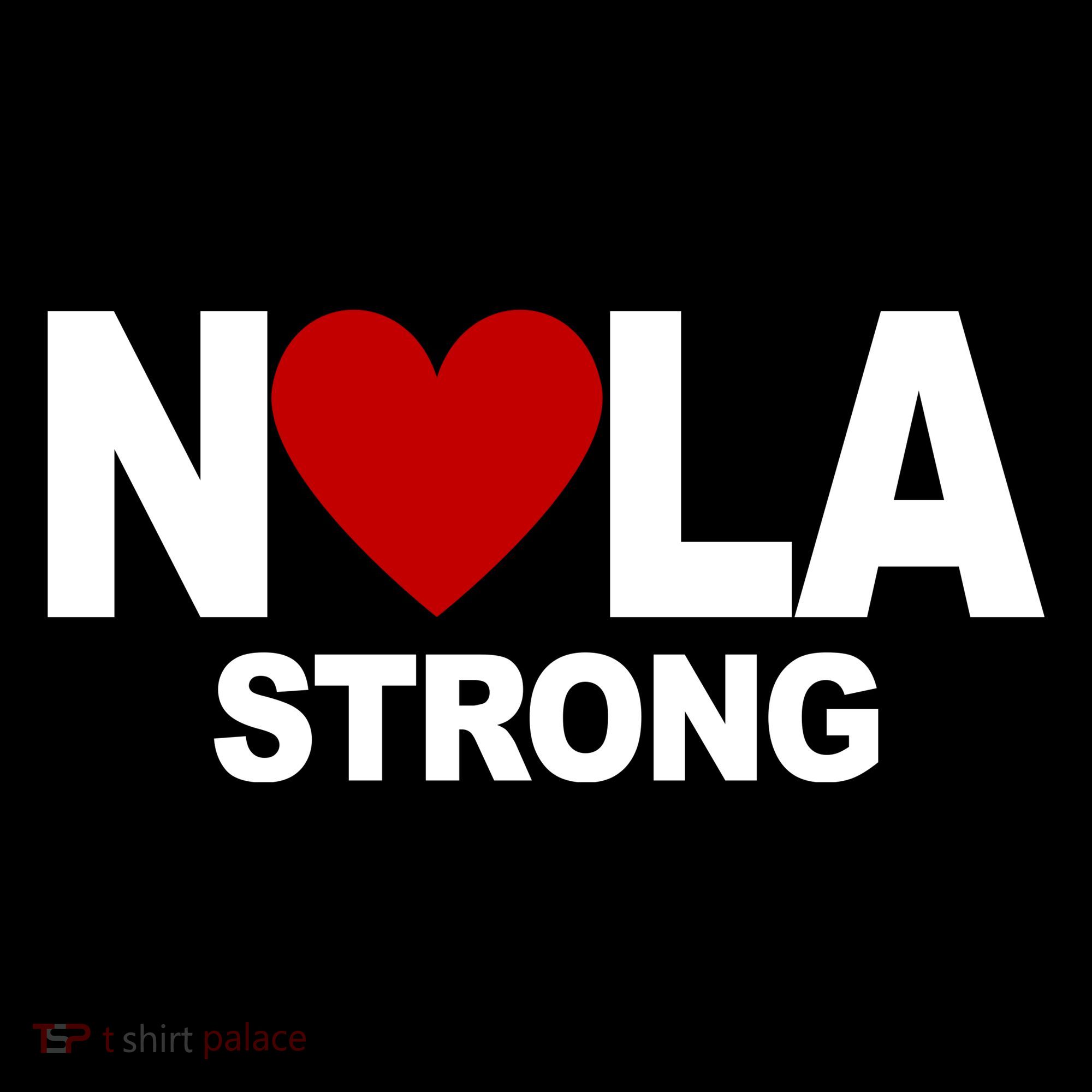 Nola Strong New Orleans Support Never Forget Toddler T-Shirt