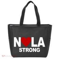 Nola Strong New Orleans Support Never Forget Tote Bag thumb 0