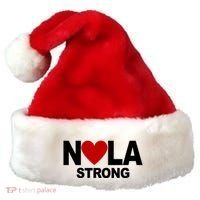 Nola Strong New Orleans Support Never Forget Santa Hat thumb 0