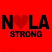 Nola Strong New Orleans Support Never Forget Santa Hat thumb 1