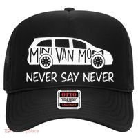 Never Say Never Sayings Minivan Cute Soccer Mom Goalkeepers Hat thumb 0