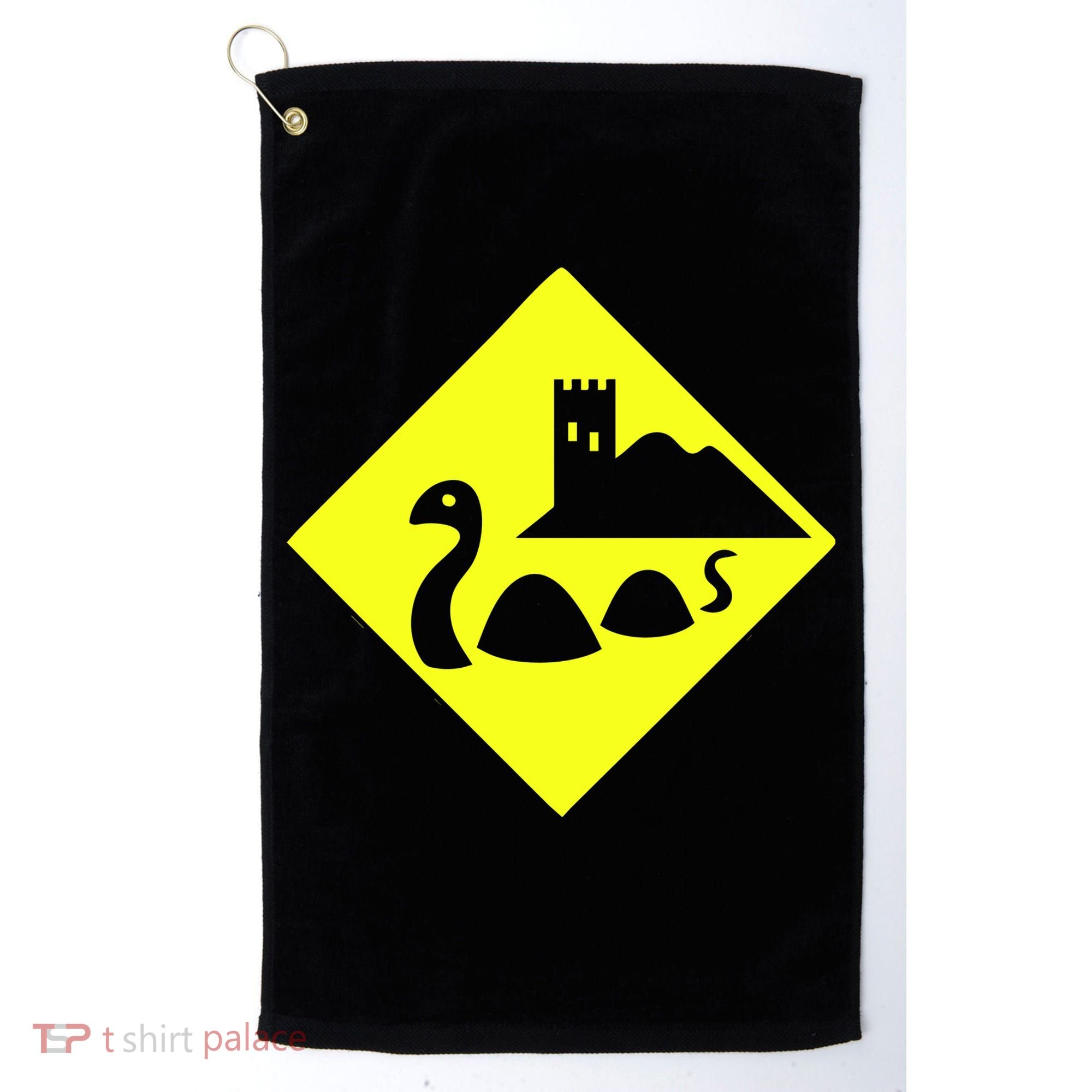 Nessie Scotland Golf Towel