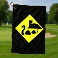 Nessie Scotland Golf Towel thumb 1
