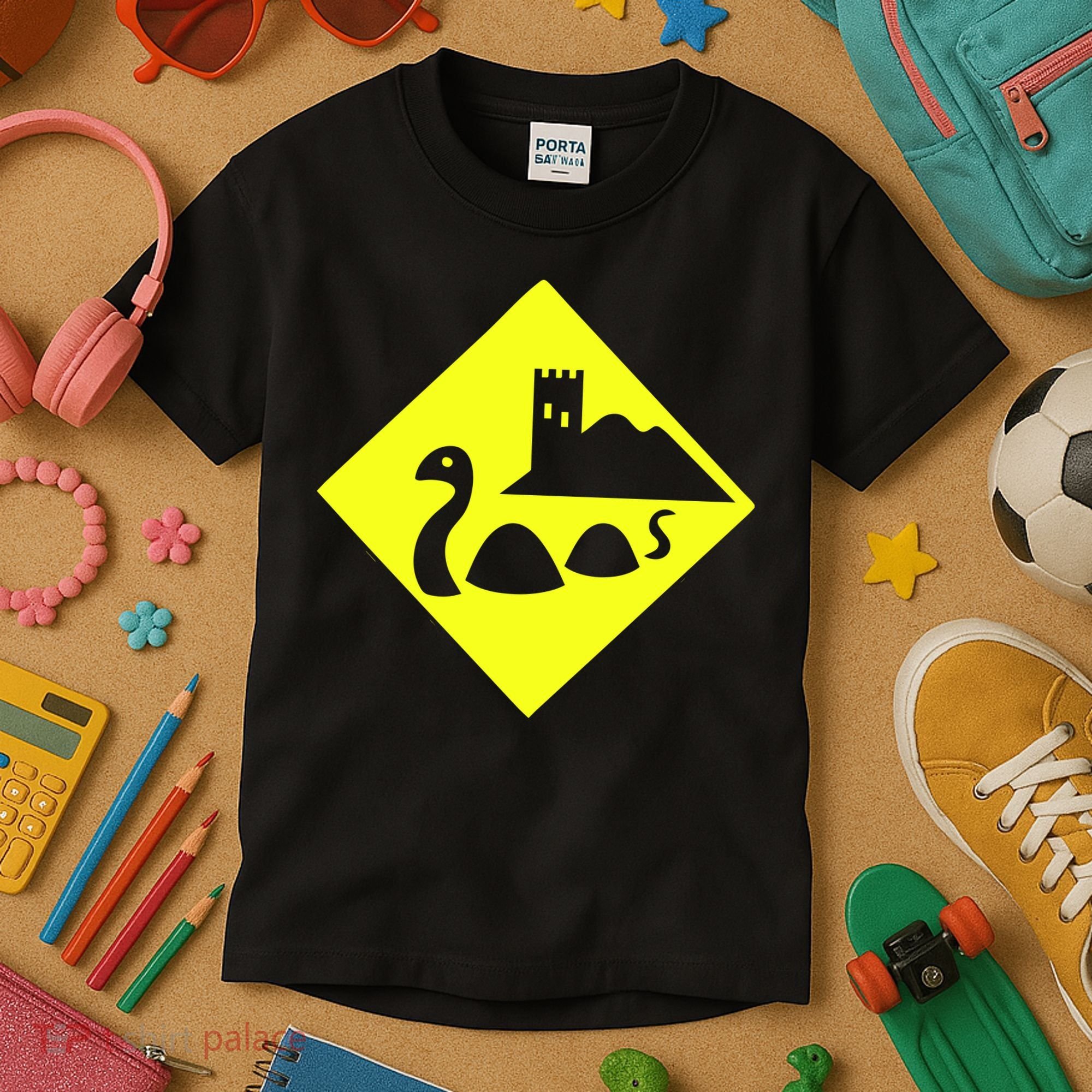 Nessie Scotland Kids T-Shirt