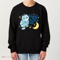 Night Shift Nurse Life Owl Women's Sweatshirt thumb 0