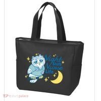 Night Shift Nurse Life Owl Tote Bag thumb 3