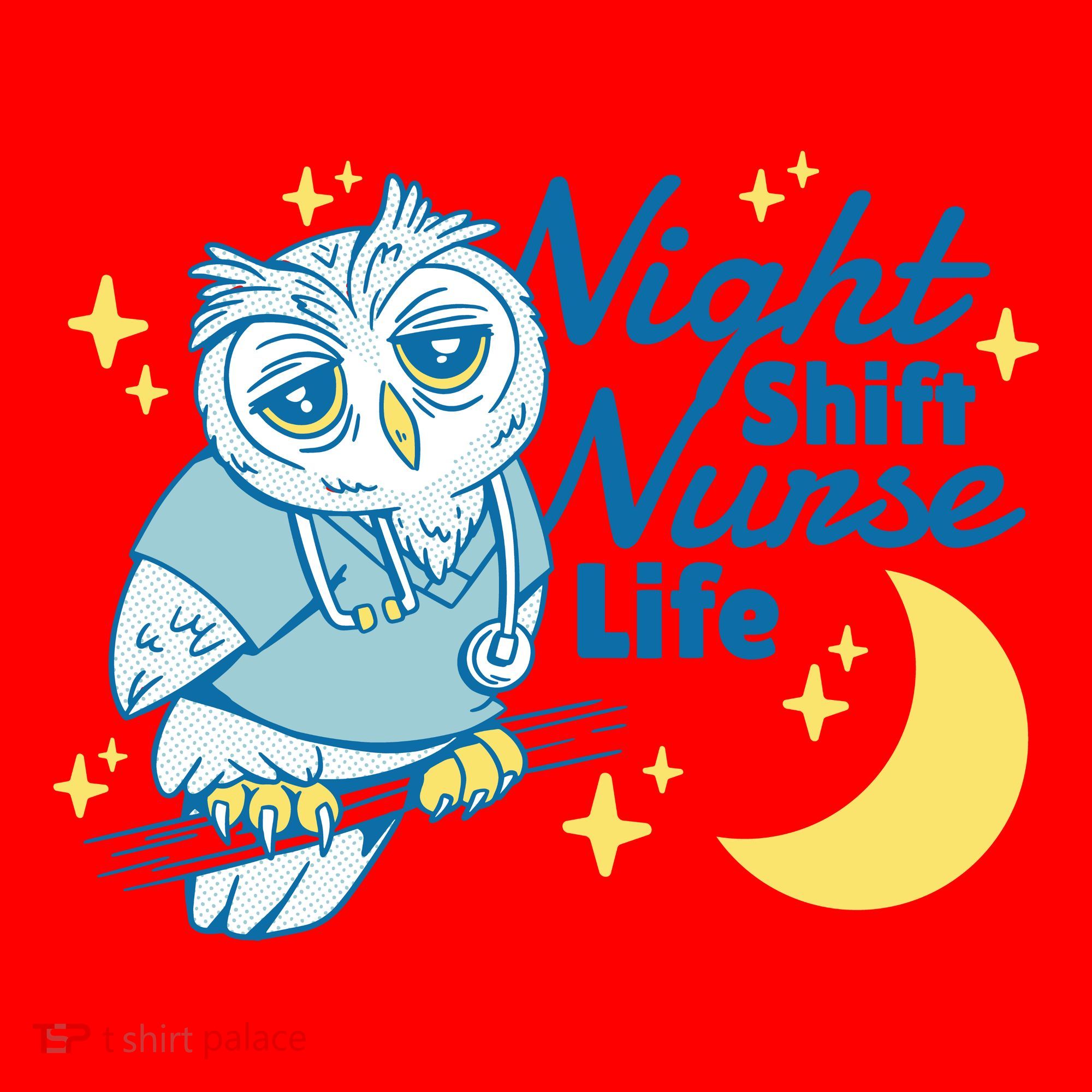 Night Shift Nurse Life Owl Santa Hat