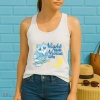 Night Shift Nurse Life Owl Women's Tank Top thumb 2