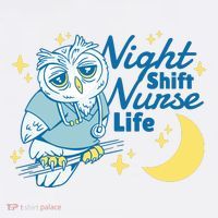 Night Shift Nurse Life Owl Hat thumb 2