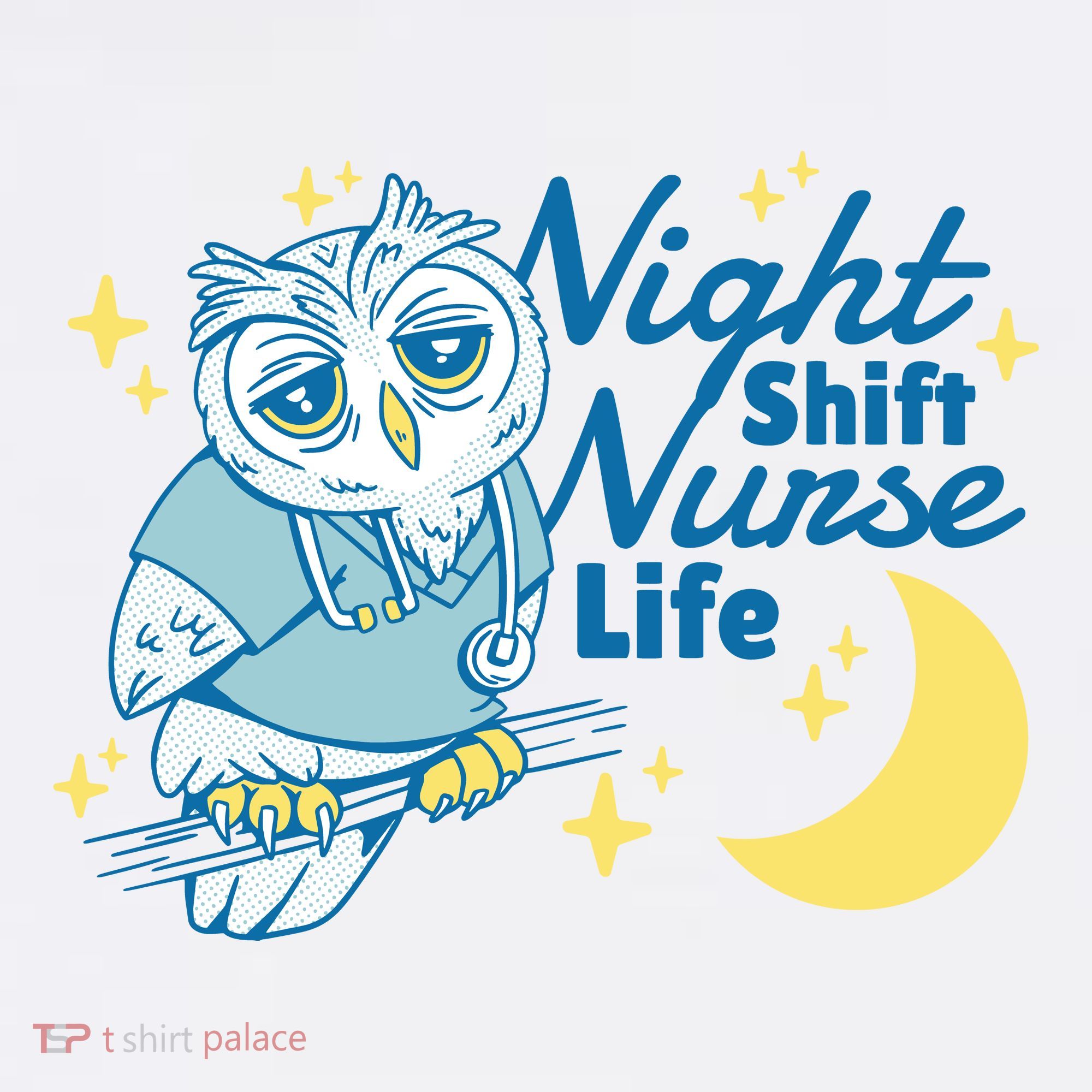 Night Shift Nurse Life Owl Visor