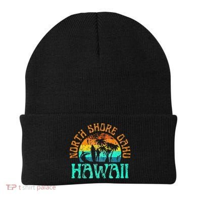 North Shore Oahu Hawaii Surf Beach Surfer Waves Beanie
