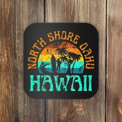 North Shore Oahu Hawaii Surf Beach Surfer Waves Coaster