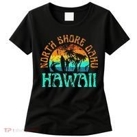 North Shore Oahu Hawaii Surf Beach Surfer Waves Women's T-Shirt thumb 0