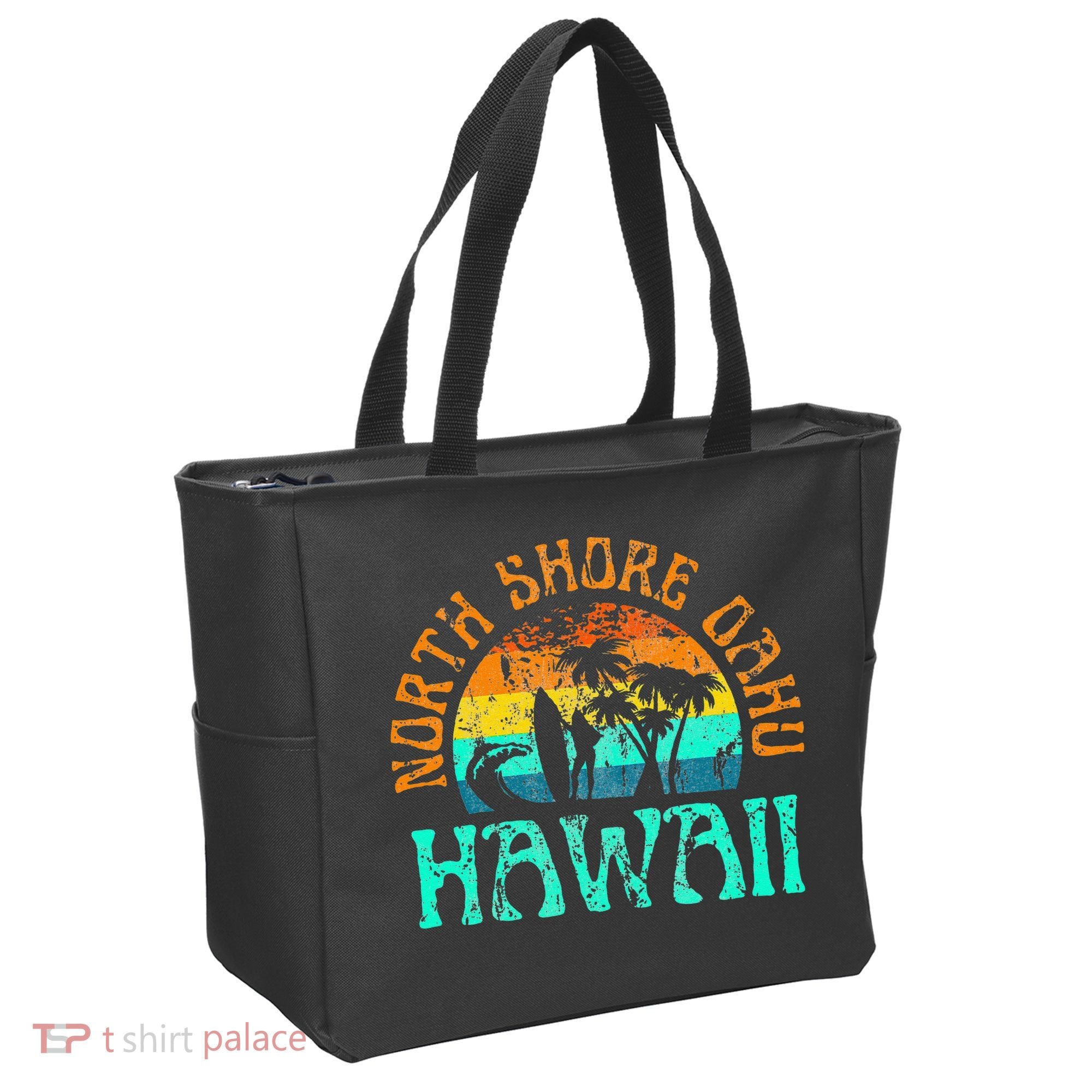 North Shore Oahu Hawaii Surf Beach Surfer Waves Tote Bag