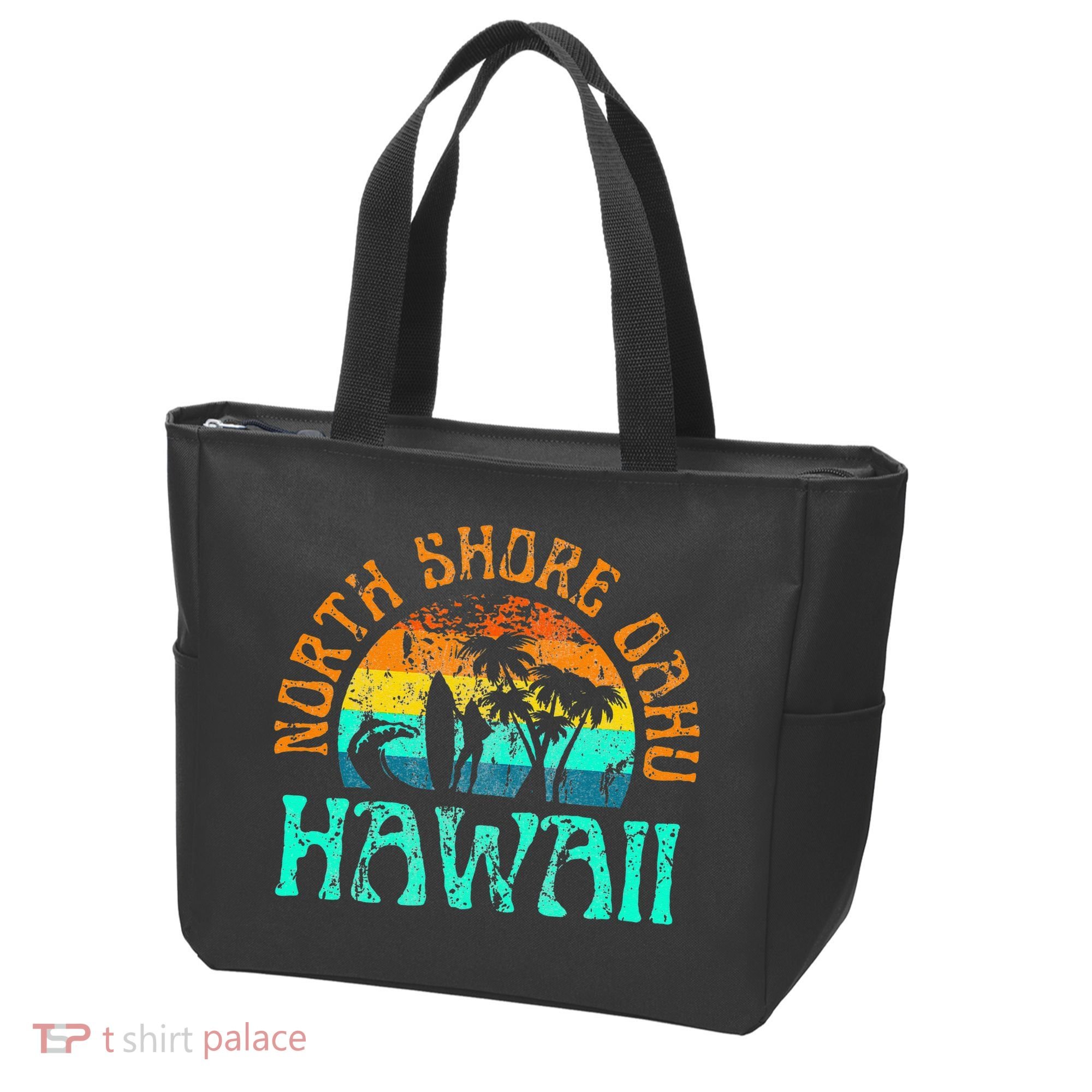 North Shore Oahu Hawaii Surf Beach Surfer Waves Tote Bag